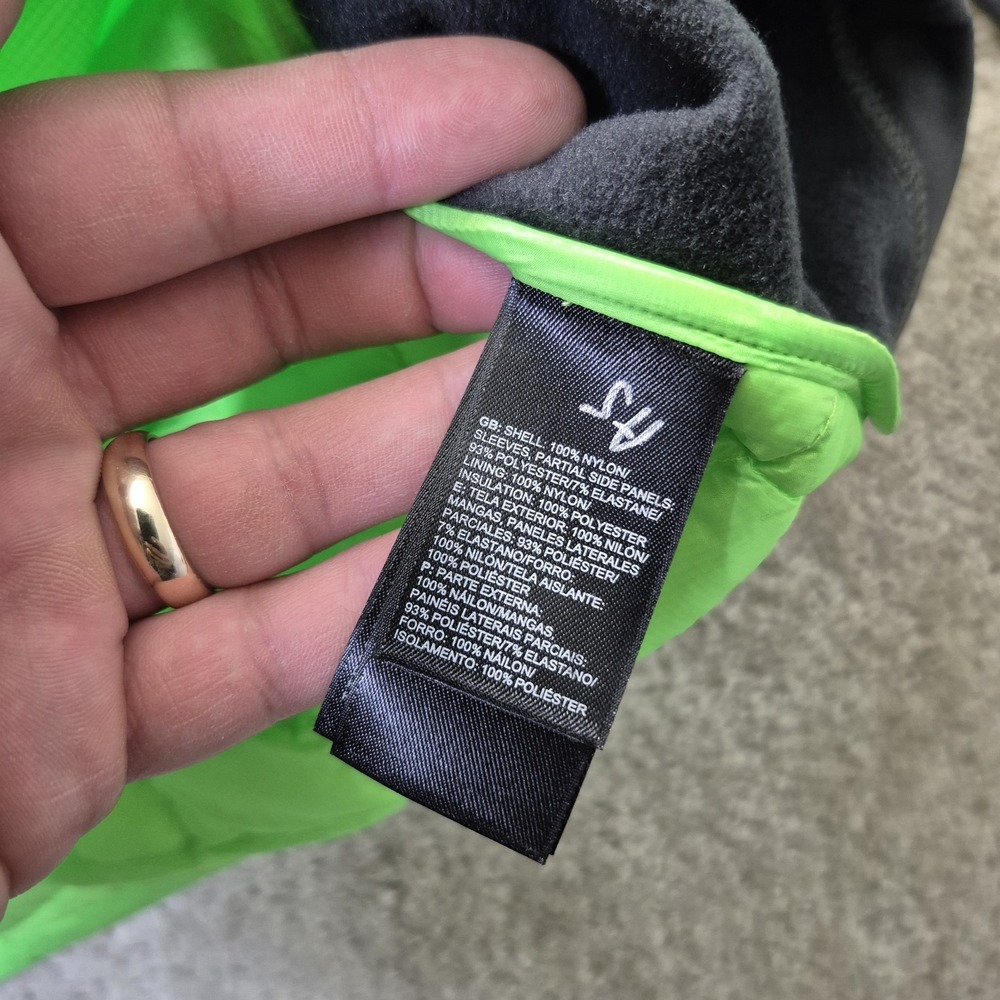 The North Face Jacket Mens XL Slim Thermoball Green Quilted Insulated Preppy - Picture 7 of 12